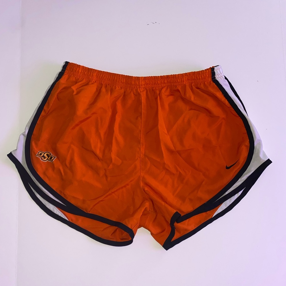 Nike Women's Oklahoma State University Fanwear Tempo Running Shorts
